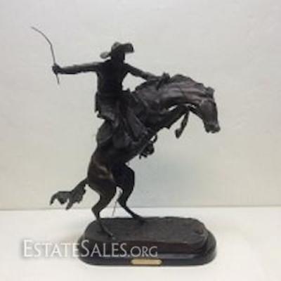 'Bronco Buster' Bronze by Frederick Remington