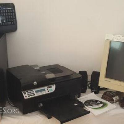 HKCT062 HP Wireless Printer, Vintage Color Monitor & More
