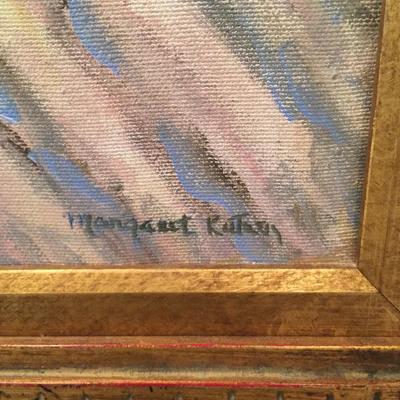 Original art by Texas Artist Margaret (Peg) Kennedy Kutner