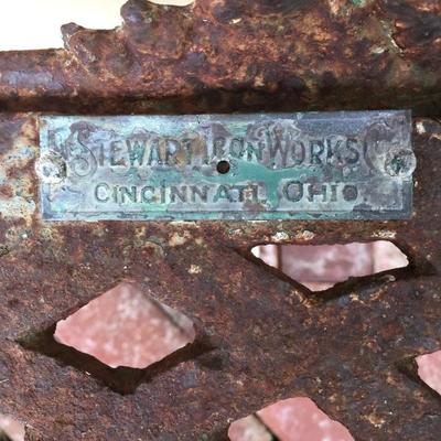Stewart Iron Works Bench.
