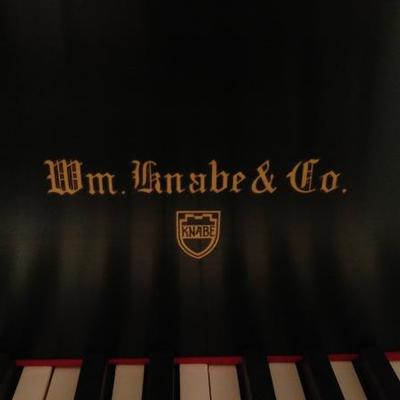 Knabe Baby Grand Piano. Not on premises.