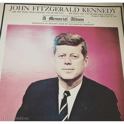 Vintage Kennedy Memorial Album.