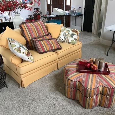 Living room - Sofa and Ottoman