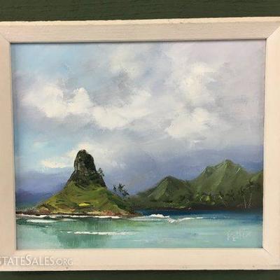 Beverly Fettig Original Oil Painting - Hawaii-