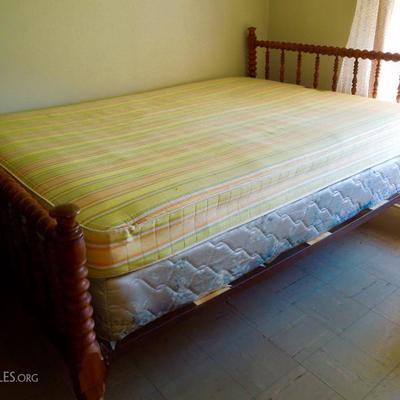 Jenny Lind Antique Bed and mattress set. 