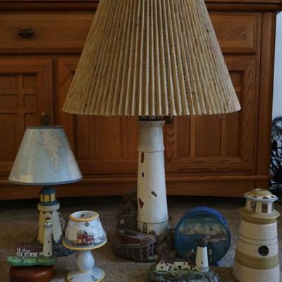 Nautical lamps and household decorations