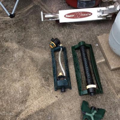 lawn sprinklers
