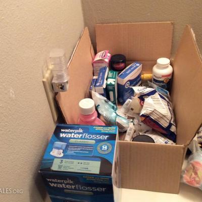 various bathroom products