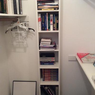 books and shelf