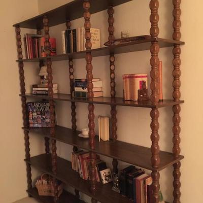 Bookcase filled with books 