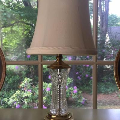 Mini Waterford Crystal Lamp