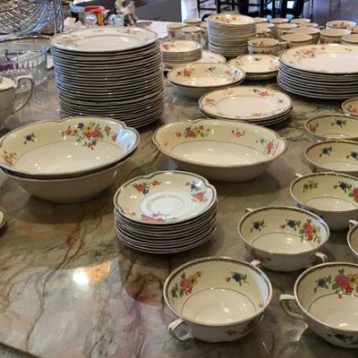 Antique Pareek Johnson Brothers England China 123 Pieces