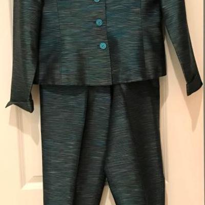 Dana Buchman Silk Blend Pant Suit