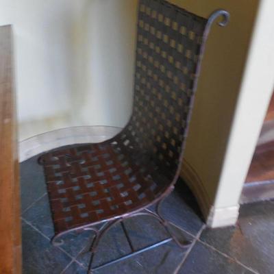 Iron Chair - Great for Inside or Outside
Price - $90