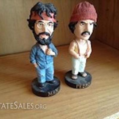 Neca Collectible Cheech and Chong Bobbleheads