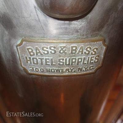 Bass & Bass Vintage Coffee Urn