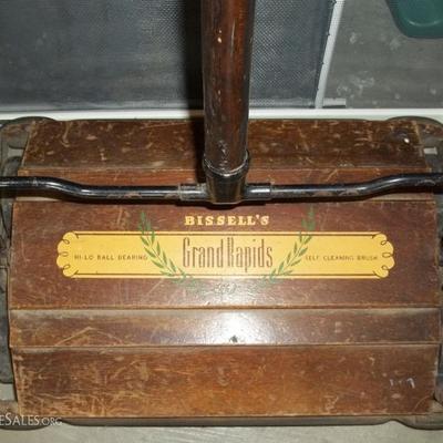 Antique Bissell Sweeper-works great!