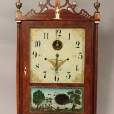 Eli Terry Pillar & Scroll Clock