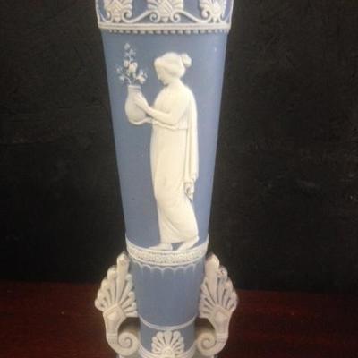Blue Floral Vase