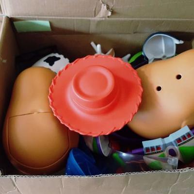 2 Boxes of Mr Potato Head, Heads , 2 in each box, and accessories