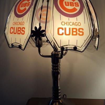 Pair of Chicago Cubs Touch lamps