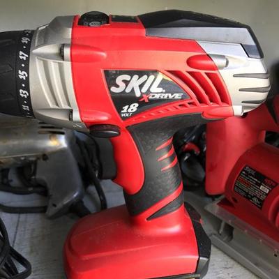 skil x drive drill 18v