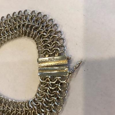 Silver Loop Link Bracelet