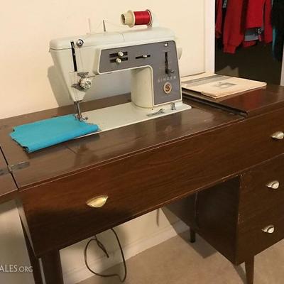Older Singer sewing machine