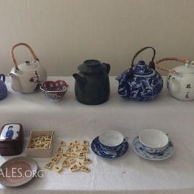 MVT102 Oriental Teapots, Shard Trinket Box, Japanese Game & More!
