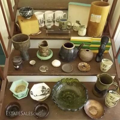 MVT154 Lord Nelson Pottery, Japan Pottery, Milk Glass & More
