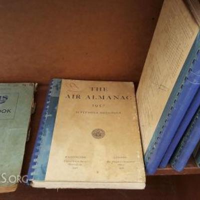 MVT182 Rare 1957 The Air Almanac & More
