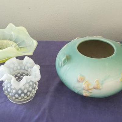 MVT164 Vintage Vases - Fenton, Uranium, Porcelain & More
