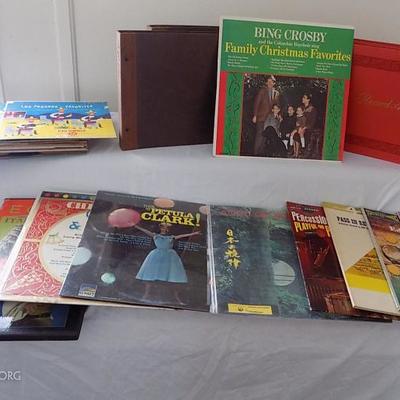 MVT053 A Variety of Vintage LP Record Albums

