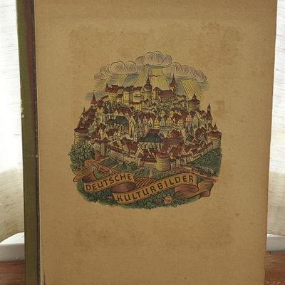 MVT223 Antique 1934 Deutsche Kulturbilder 1400 - 1900 Book
