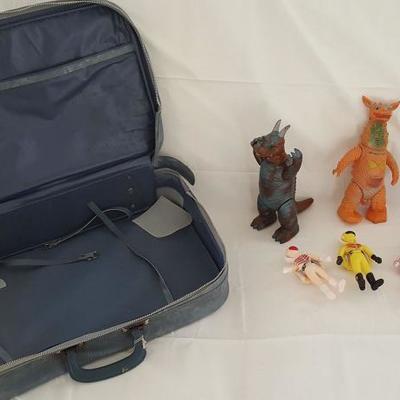 MVT024 Vintage Plastic Japanese Action Figures and Monsters & More
