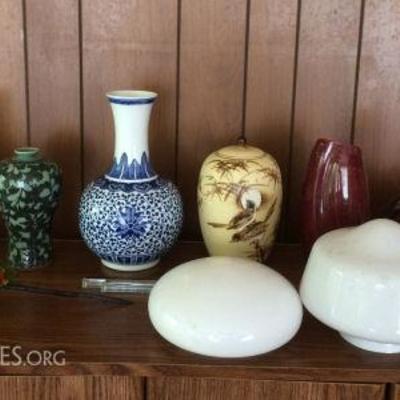 MVT291 Oriental Vases, Bottles, Fixtures & Glass DÃ©cor
