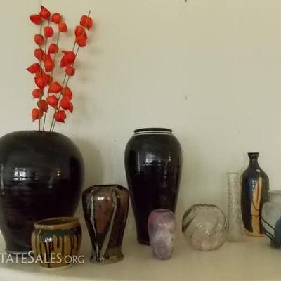 MVT117 Beautiful Ceramic and Glass Vases
