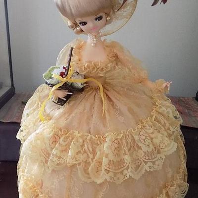 MVT004 Large Beautiful Doll in Victorian Dress
