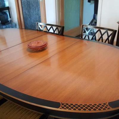 Asian theme dining table