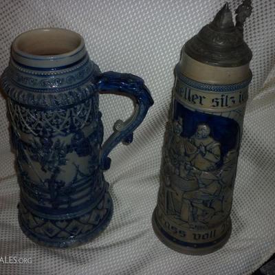Huge Steins.  Perfect gift for Father's Day. June 14th.