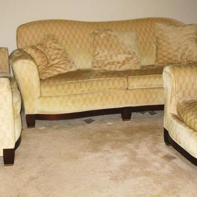 couch loveseat and chair