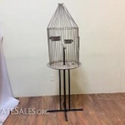 Bird Cage on Stand