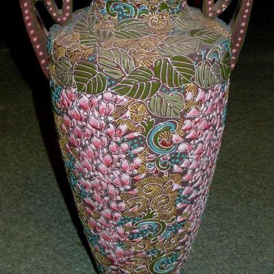 Satsuma Vase one of a matching Pair