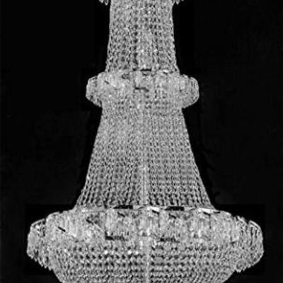 FREE SHIPPING ON THIS FRENCH EMPIRE STYLE CRYSTAL CHANDELIER WITH 3 TIERS