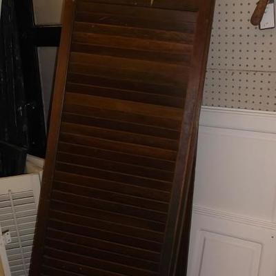 These swinging doors and many more shutters all reduced half for the next week.  Hurry in and sign up to win a free Vintage Pine Cabinet...