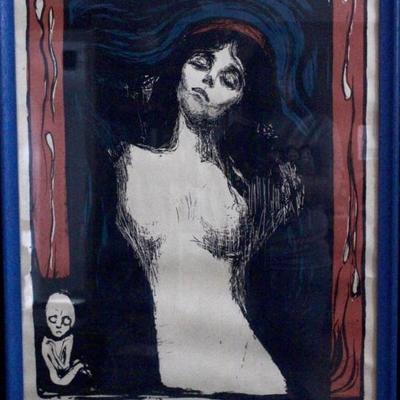 Edward Munch museum poster	
