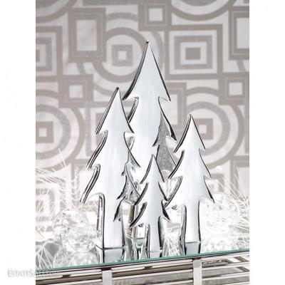 Silver Plated Cermic Christmas tree available in MED. size