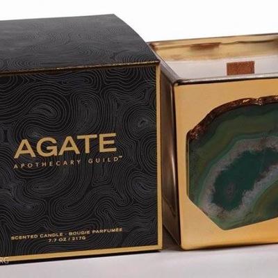 Agate Candles - available in Siberian Fir and Oceana Scents