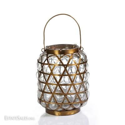 Antique Brass Bubble Basket in SM and MED