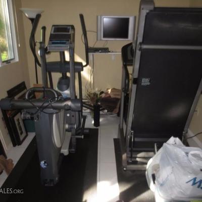Health Rider Elliptical Folding Treadmill More Exercise Needs